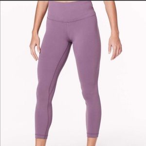 LULULEMON ALIGN II SMOKED MULBERRY SZ 4